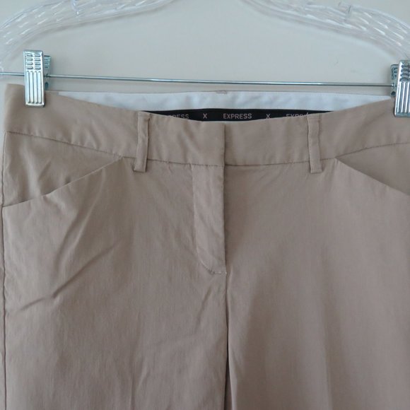 Express Editor Fit Pants Khaki Size 6 - Picture 5 of 5
